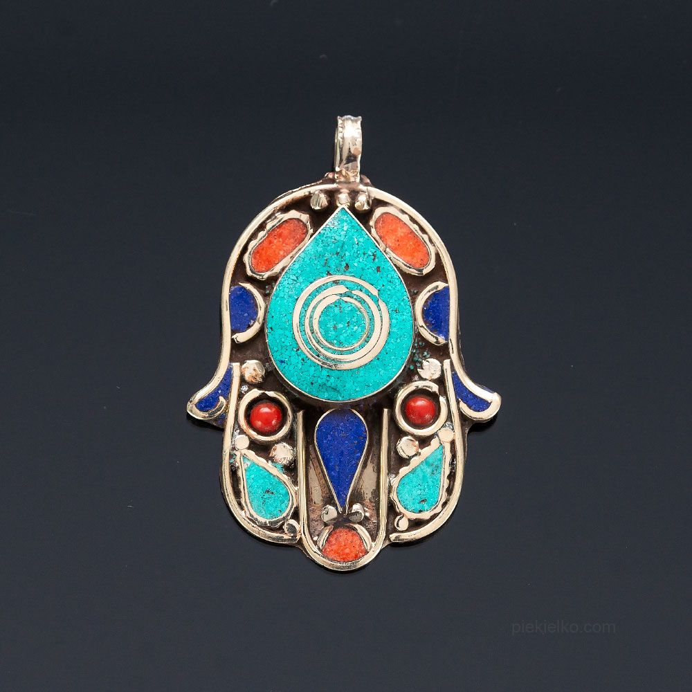 Hamsa z Nepalu – unikalny talizman - piekielko.com