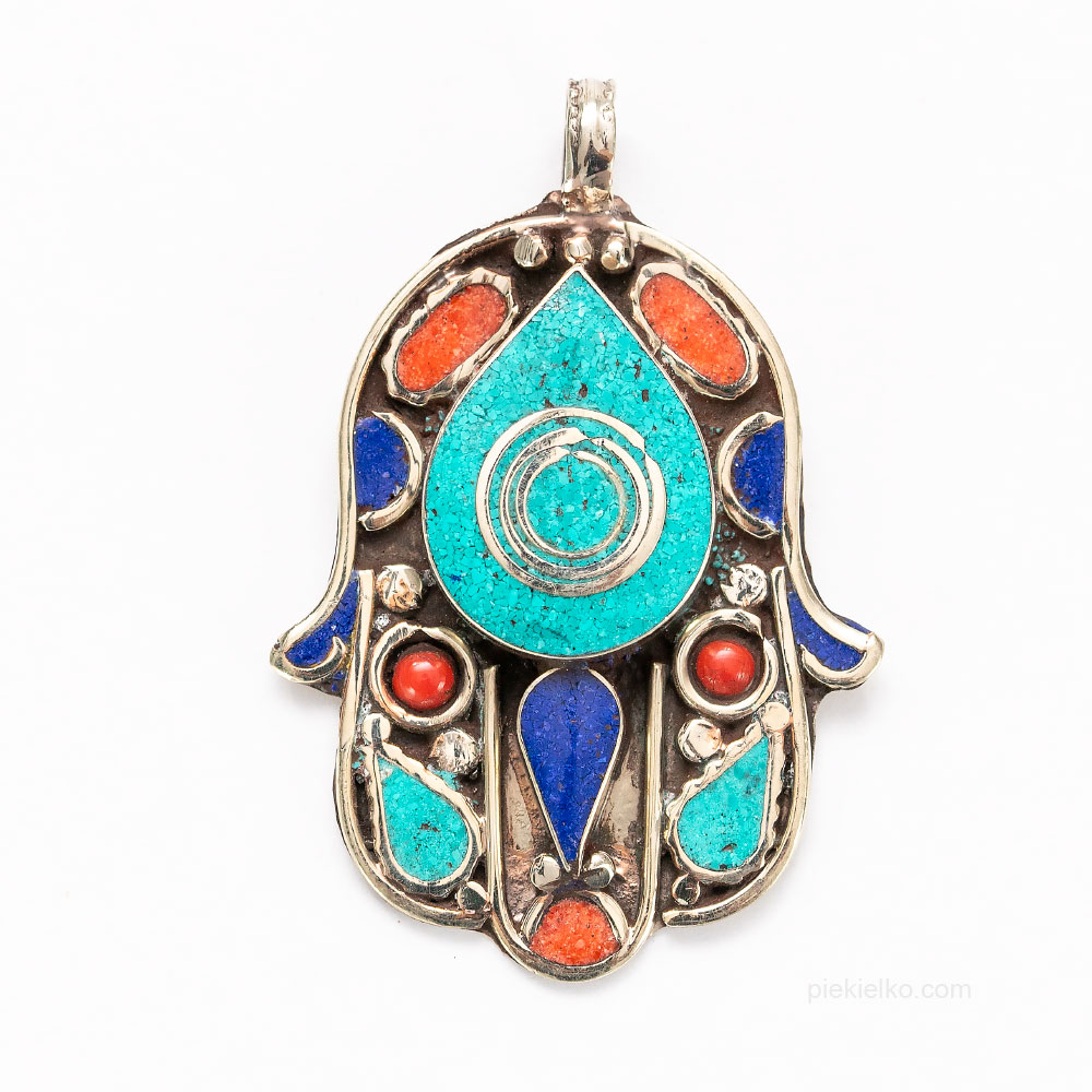 Hamsa z Nepalu – unikalny talizman - piekielko.com