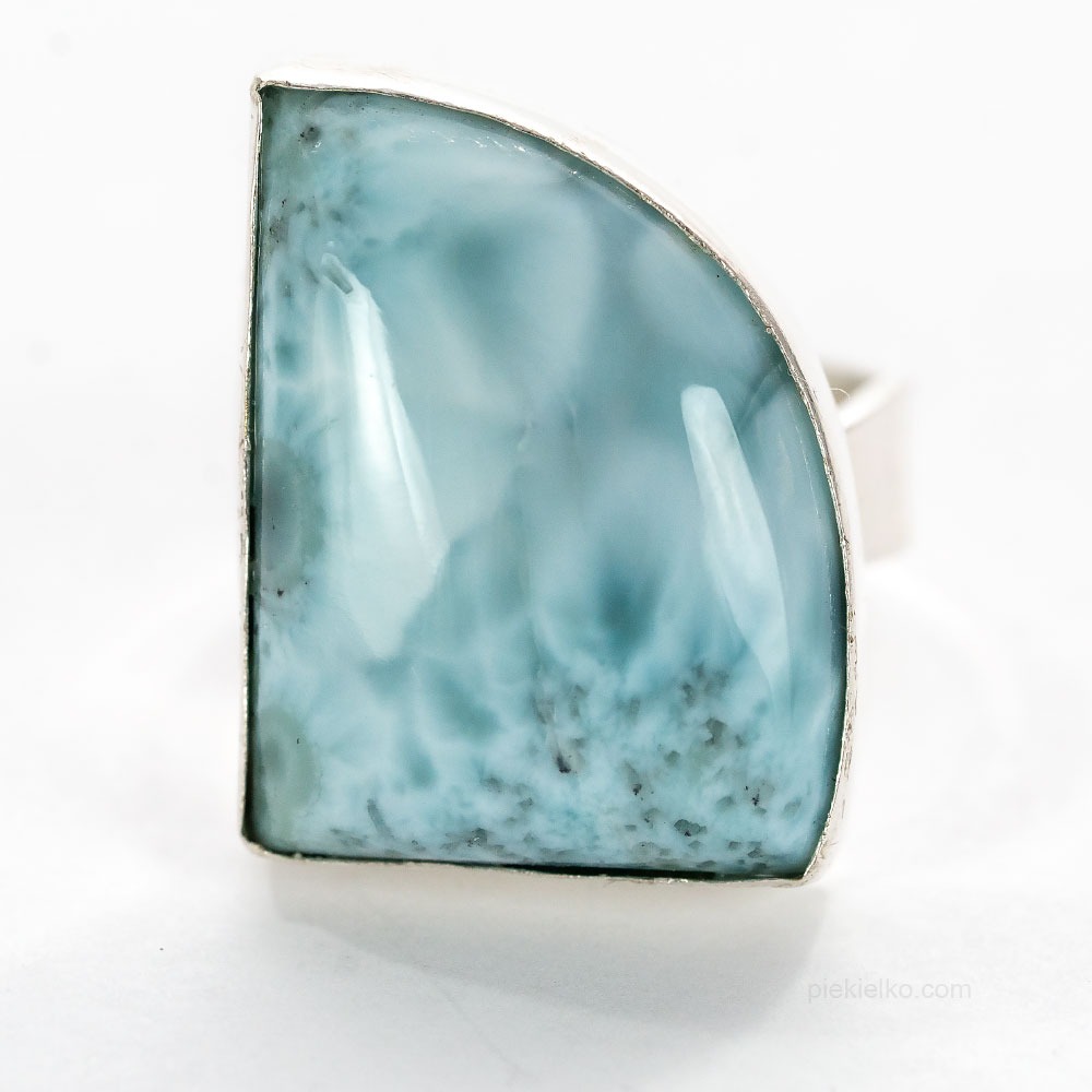 Caribbean blue in Indian silver - piekielko.com