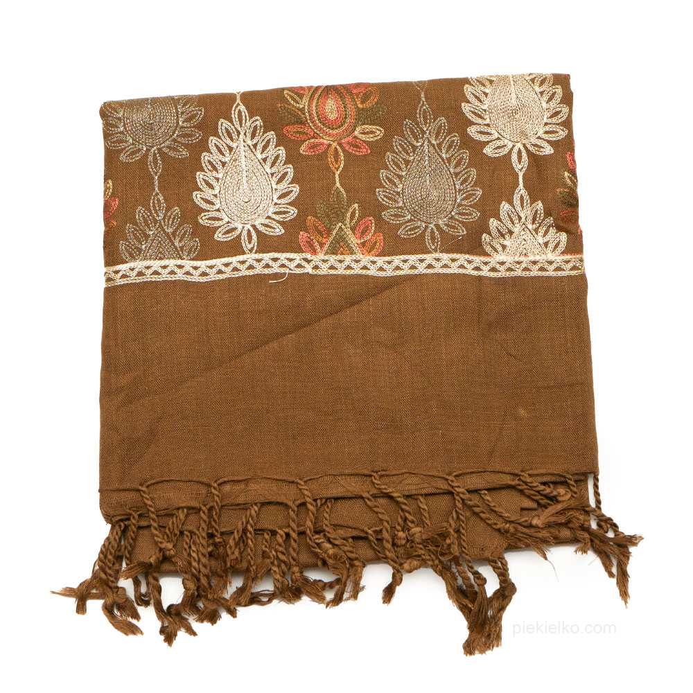 Chusta z orientalnym wzorem - piekielko.com