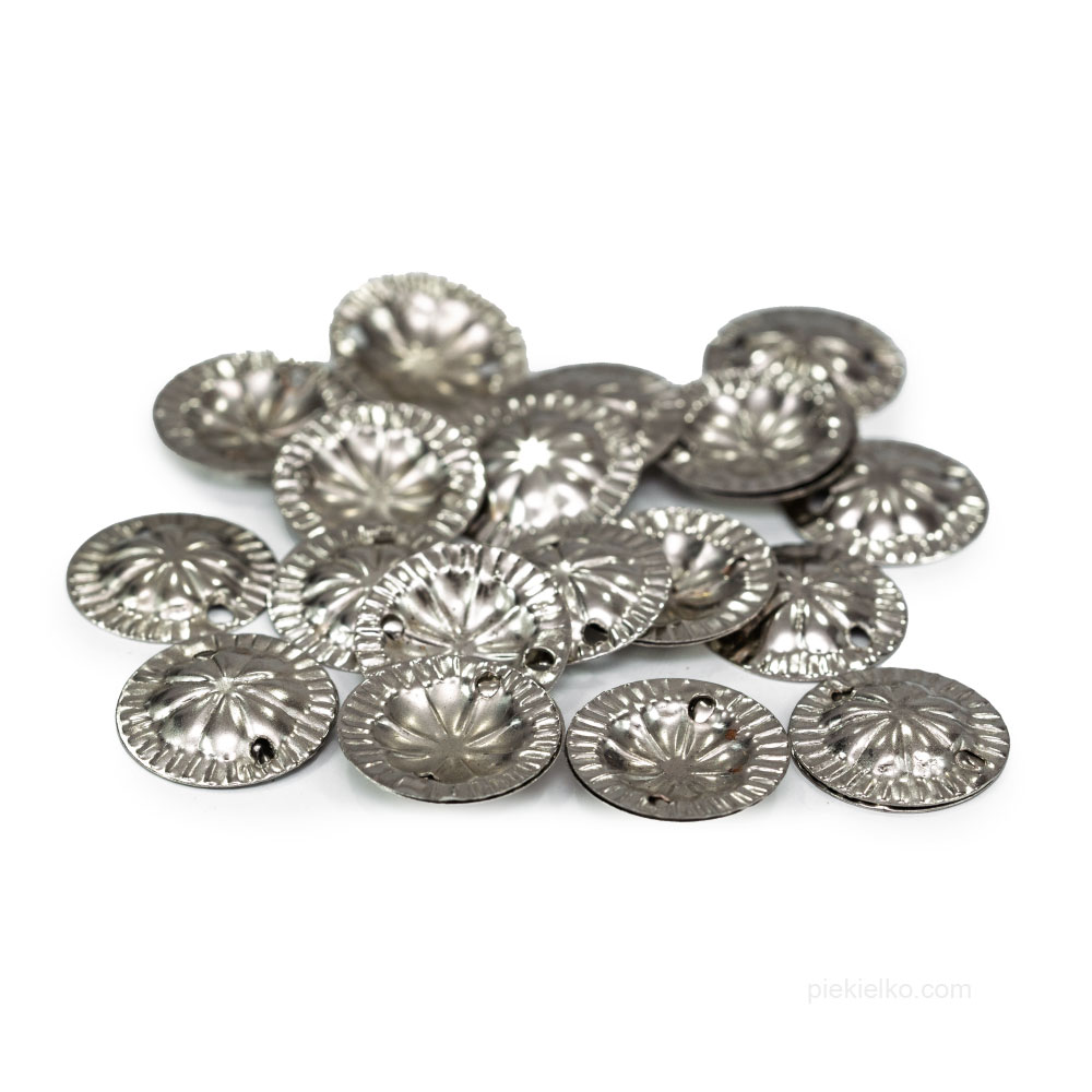 Metalowe guziki pakistańskie - piekielko.com