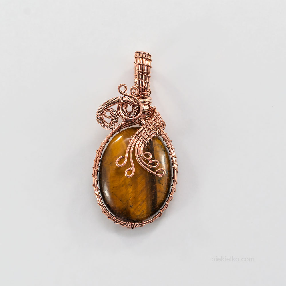 Tigers Eye Pendant - piekielko.com