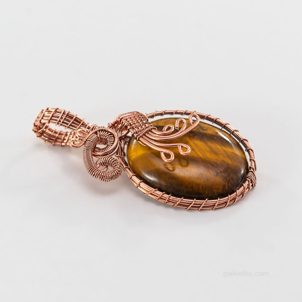 Tigers Eye Pendant - piekielko.com