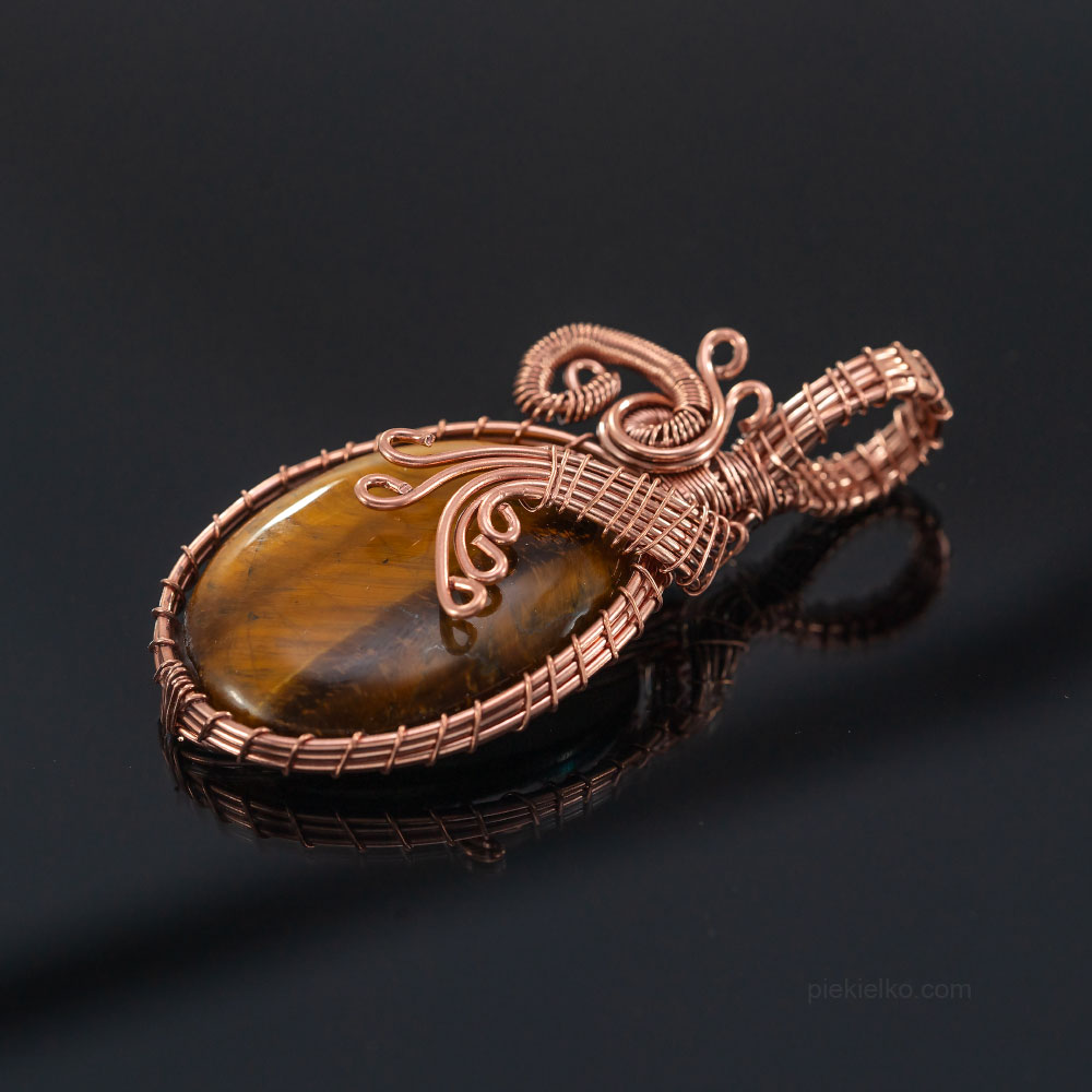 Tigers Eye Pendant - piekielko.com
