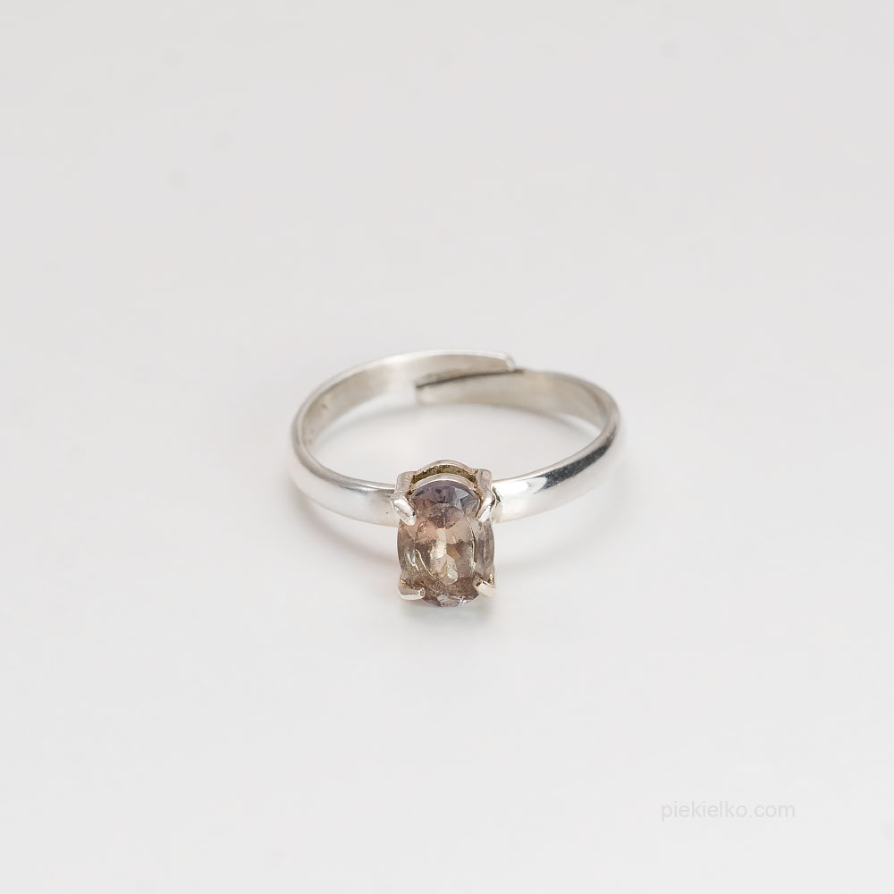 Silver Ring with Zultanite - piekielko.com