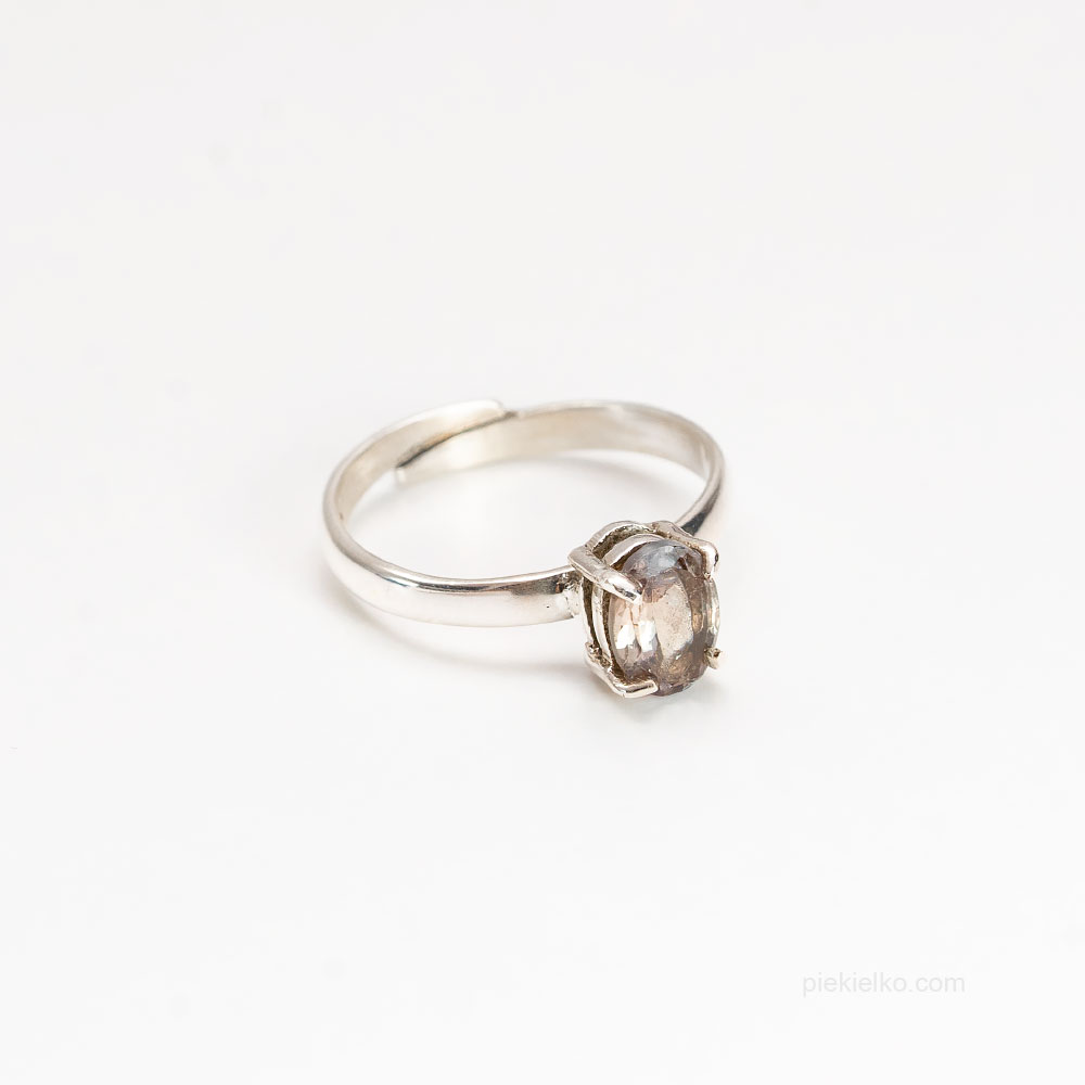 Silver Ring with Zultanite - piekielko.com