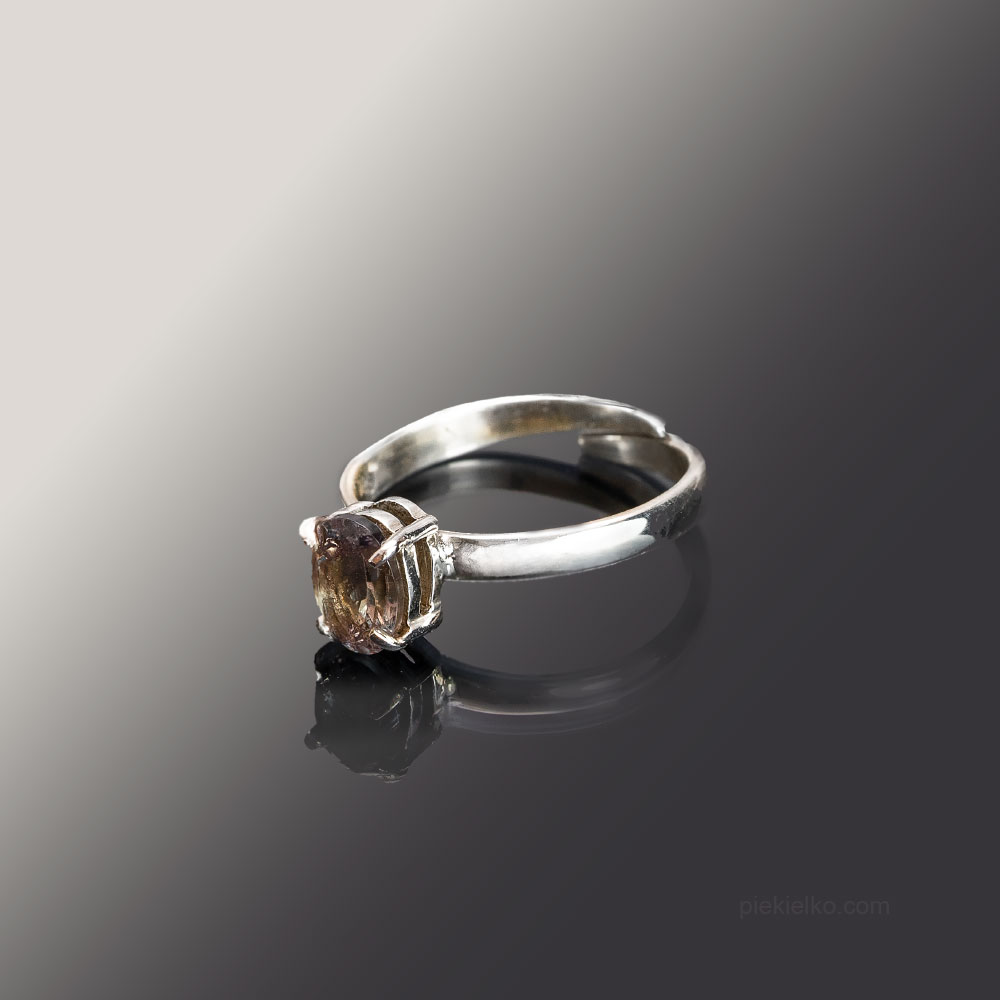 Silver Ring with Zultanite - piekielko.com