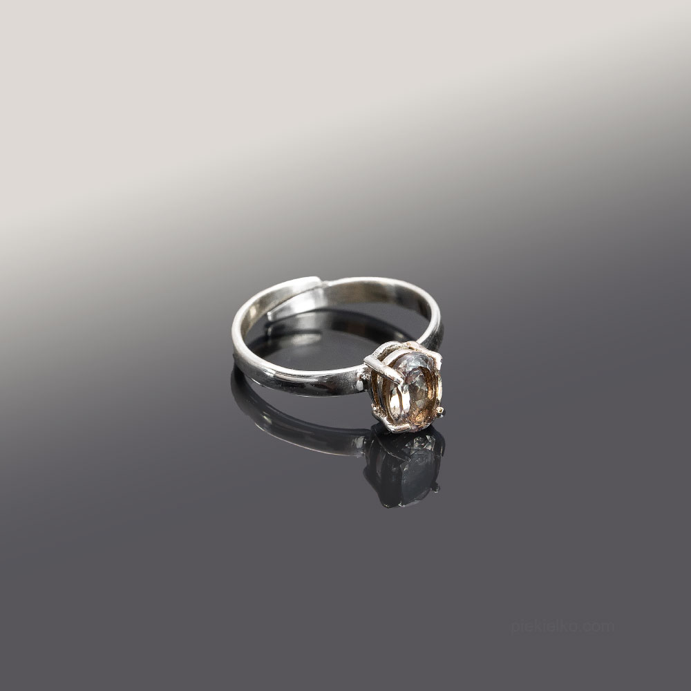 Silver Ring with Zultanite - piekielko.com