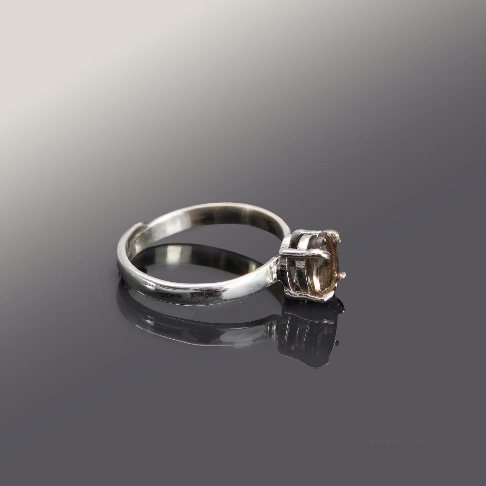 Silver Ring with Zultanite - piekielko.com