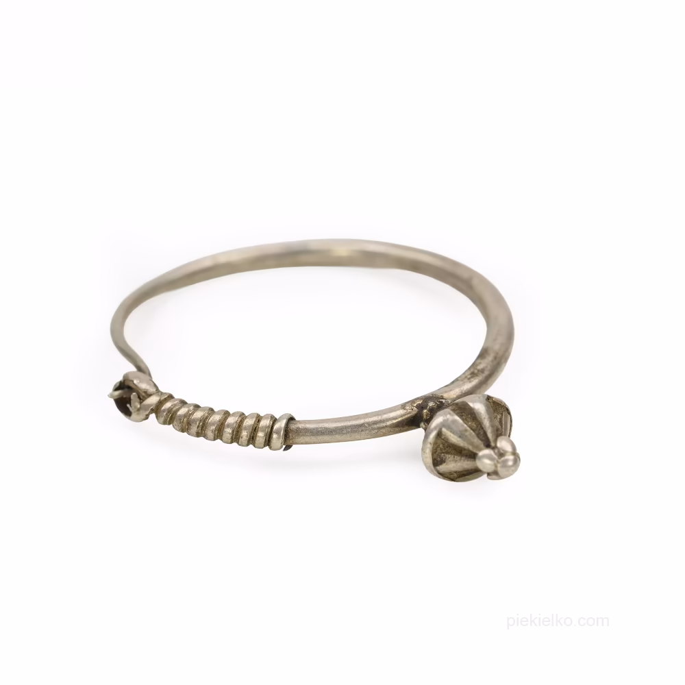 Afganistan – kolczyki z geometrycznym zwisem